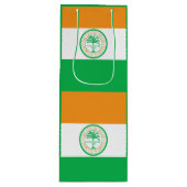 Vlag van Miami, Florida Wine Gift Bag Wijn Cadeautas (Voorkant)