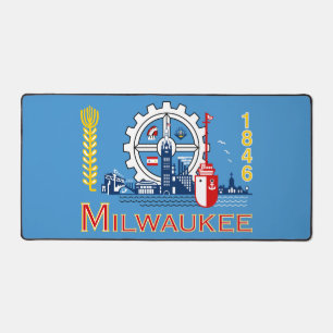 Vlag van Milwaukee, Wisconsin Bureaumat