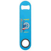 vlag van Milwaukee (Wisconsin) Speed Flessenopener (Voorkant)