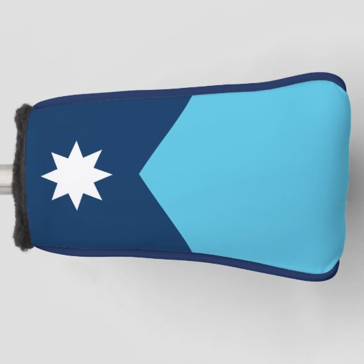 Vlag van Minnesota Golfheadcover (Voorkant)