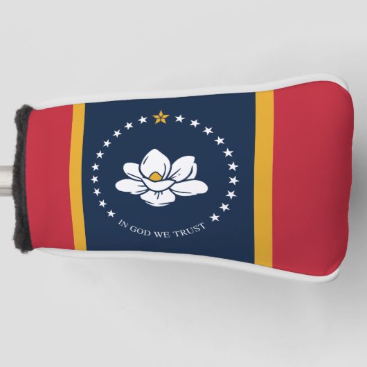 vlag van Mississippi (2020) Golfheadcover (Voorkant)