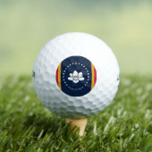 vlag van Mississippi Golfballen (Insitu Shirt)