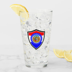 vlag van Missouri Glas