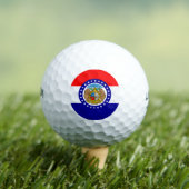 vlag van Missouri Golfballen (Insitu Shirt)