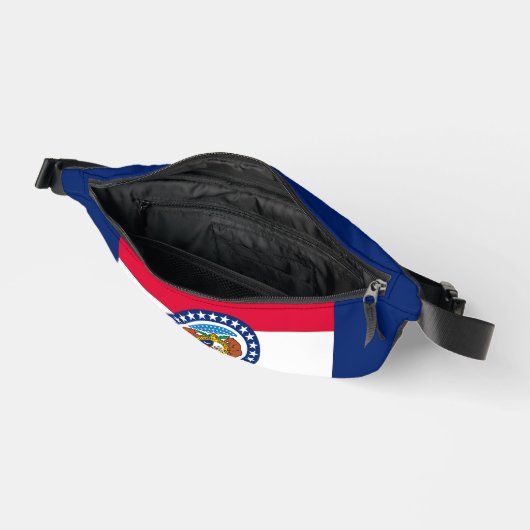 Vlag van Missouri State-ontwerp Heuptasje (Open)