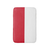 Vlag van Monaco Badmat (Voorkant Verticaal)