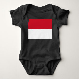 Vlag van Monaco Romper