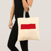 Vlag van Monaco Tote Bag (Voorkant (product))