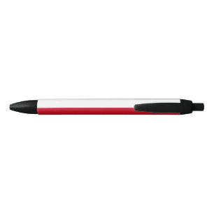 Vlag van Monaco Zwarte Inkt Pen