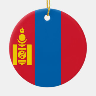 Vlag van Mongolië Keramisch Ornament
