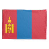 Vlag van Mongolië Kussensloop (Achterkant)