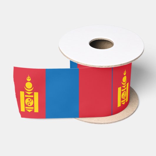 Vlag van Mongolië Lint (Spoel)