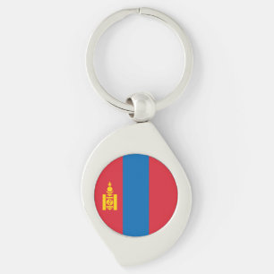 Vlag van Mongolië Sleutelhanger