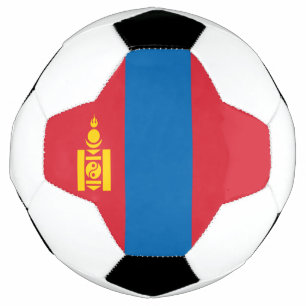Vlag van Mongolië Voetbal
