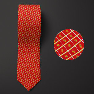 Vlag van Montenegro Patroon Stropdas