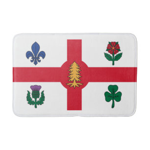 Vlag van Montreal, Quebec Badmat