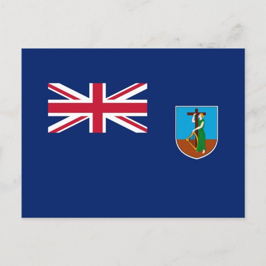Vlag van Montserrat Briefkaart (Voorkant)