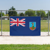 Vlag van Montserrat Spandoek (Insitu)