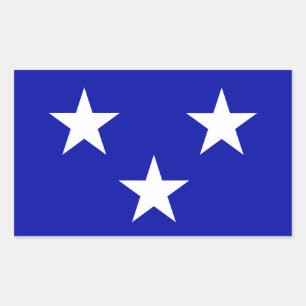 vlag van Moray, Schotland, symbool b Rechthoekige Sticker
