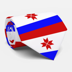 Vlag van Mordovië Stropdas