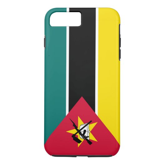 Vlag van Mozambique Case-Mate iPhone Case (Achterkant)