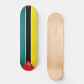 Vlag van Mozambique Skateboard (Voorkant)
