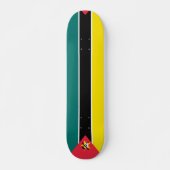 Vlag van Mozambique Skateboard (Voorkant)