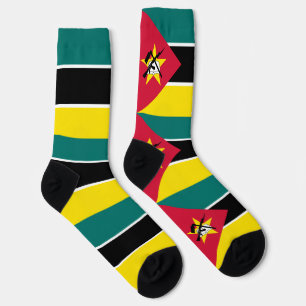Vlag van Mozambique Sokken