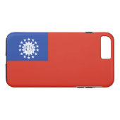 vlag van Myanmar Case-Mate iPhone Case (Achterkant (Horizontaal))