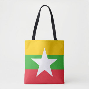 Vlag van Myanmar Draagtas
