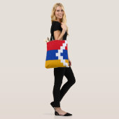 Vlag van Nagorno-Karabach Draagtas (Op model)
