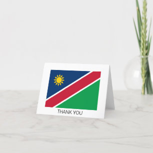 Vlag van Namibië Bedankkaart