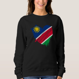 Vlag van Namibië Ik hou ervan Het zit in mijn DNA Trui