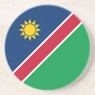 Vlag van Namibië Zandsteen Onderzetter