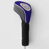 Vlag van Nashville, Tennessee Golfheadcover (Schuin)