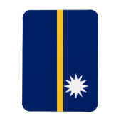 Vlag van Nauru Magneet (Verticaal)