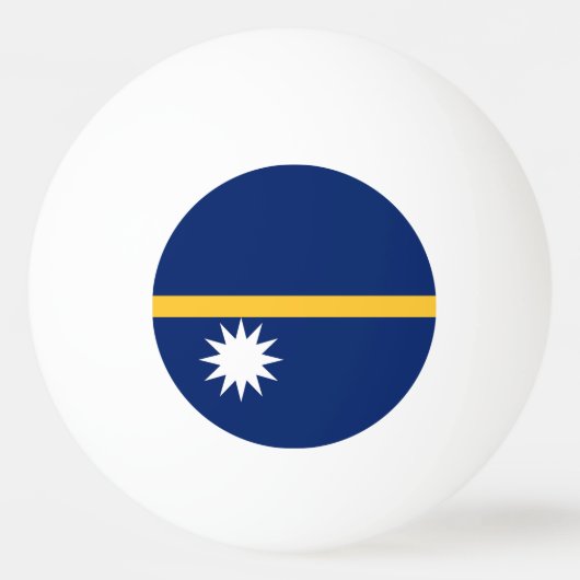 Vlag van Nauru Pingpongballen (Voorkant)