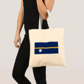 Vlag van Nauru Tote Bag (Voorkant (product))