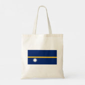 Vlag van Nauru Tote Bag (Achterkant)
