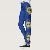 Vlag van Nebraska Leggings (Links)