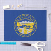 Vlag van Nebraska Tissuepapier (Craft)