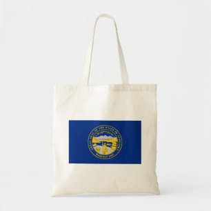 Vlag van Nebraska Tote Bag