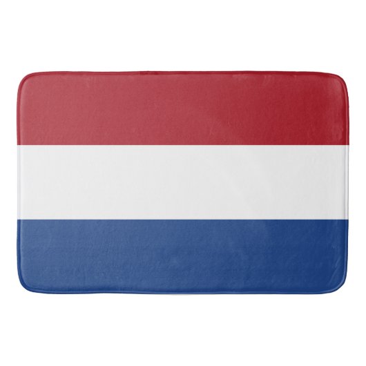 Vlag van Nederland Badmat (Voorkant)