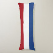 Vlag van Nederland Lichaamskussen (Voorkant Verticaal)