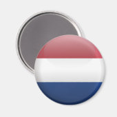 Vlag van Nederland Magneet (Voorkant / Achterkant)
