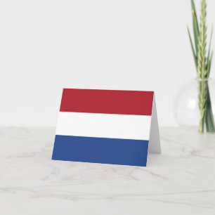 Vlag van Nederland Notitiekaartje