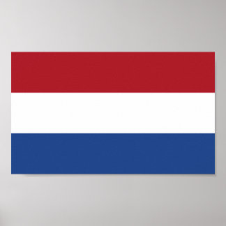 Vlag van Nederland Poster