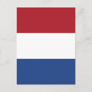 Vlag van Nederland - vlag van Nederland Briefkaart