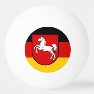 Vlag van Nedersaksen Ping Pong Ball