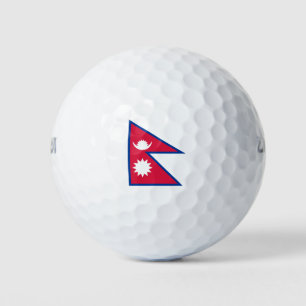 Vlag van Nepal Golfballen